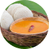 Sambar idly (2pcs)